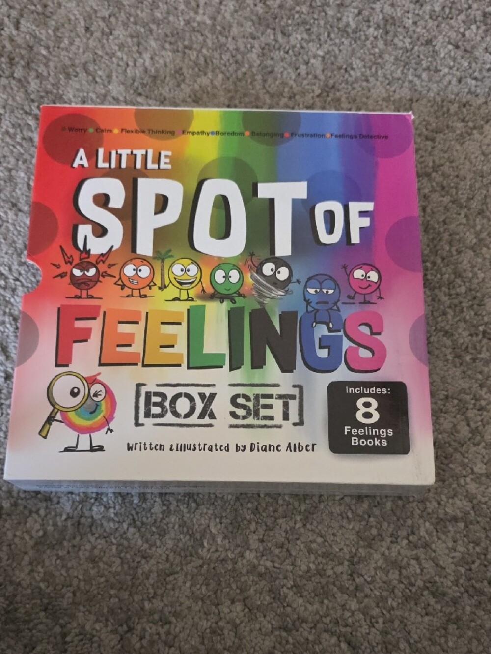 S Little Spot Of Feelings and Actions Box Set - Colorful Kids Book Set
